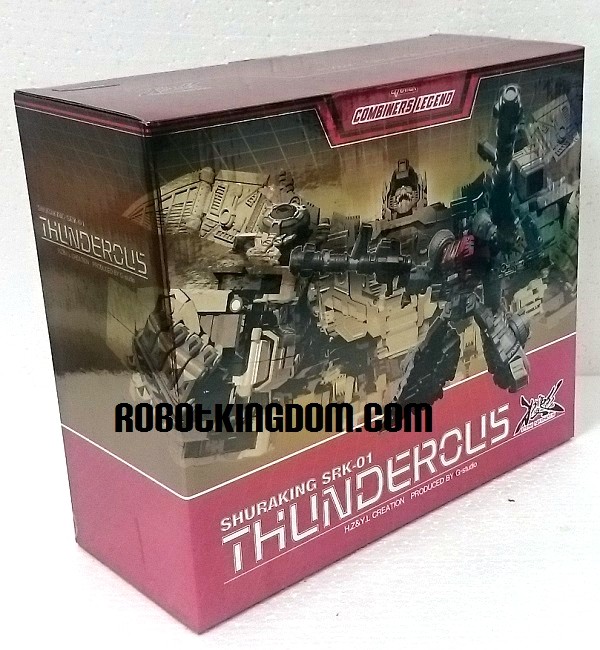 GCreation Shuraking SRK-01 Thunderous In and Out of Package